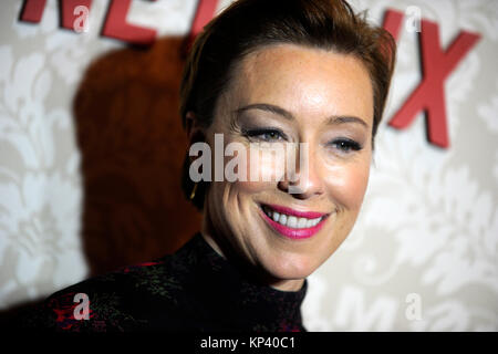 Molly Parker besucht die "Wermut" New York Premiere am Campbell am 12. Dezember 2017 in New York City. Stockfoto