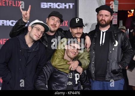 Westwood, Kalifornien, USA. 13 Dez, 2017. Portugal Der Mann kommt für die Premiere von Netflix's "Hell" im Village Theatre. Credit: Lisa O'Connor/ZUMA Draht/Alamy leben Nachrichten Stockfoto