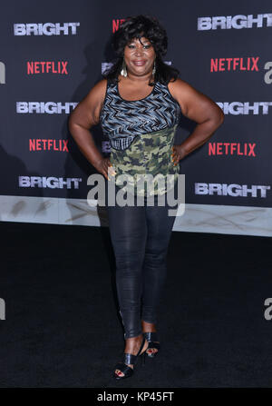 Los Angeles, USA. 13 Dez, 2017. Kia Stevens besucht helle Weltpremiere von Netflix Filme am 13. Dezember in Los Angeles, Kalifornien 2017. Credit: Tsuni/USA/Alamy leben Nachrichten Stockfoto