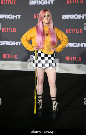 Westwood, USA. 13 Dez, 2017. Kiiara, bei der Premiere von Netflix 'Hell' im Regency Dorf Theater, in Hollywood, Kalifornien am 13. Dezember 2017. Credit: MediaPunch Inc/Alamy leben Nachrichten Stockfoto