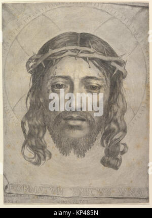 Antlitz Christi auf St. Veronica's Tuch MET DP 822673 393753 Stockfoto