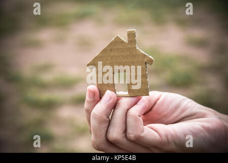 Meine Häuser bauen Stockfoto