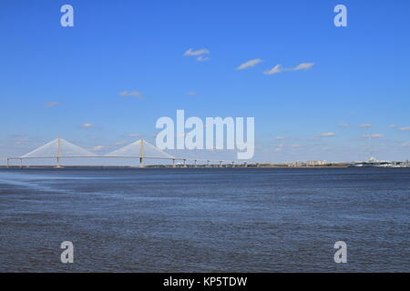 Arthur Ravenel Jr. Bridge - Charleston, SC, USA Stockfoto