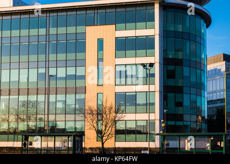 Bürogebäude mit 64 Clarendon Road, Watford, Hertfordshire, England, UK. Stockfoto