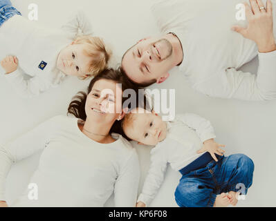 Familie - Familie Stockfoto