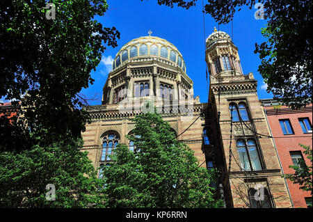 Die Neue Synagoge (Synagoge) 1859 – 1866 Hauptsynagoge Der Berliner ...