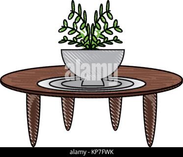 Couchtisch Symbol Stock Vektor