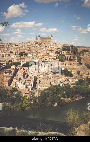 Toledo, Spanien Altstadt das Stadtbild im Alcazar. Stockfoto