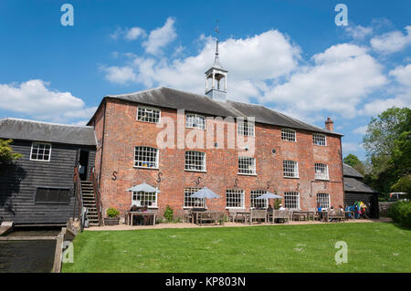 Whitchurch Silk Mill, Winchester Straße, Whitchurch, Hampshire, England, Vereinigtes Königreich Stockfoto