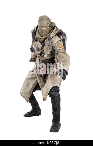 Nukleare Post-Apokalypse Stockfoto