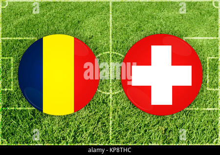 Fußballspiel Symbole Stockfoto