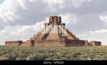 Maya-Tempel Stockfoto