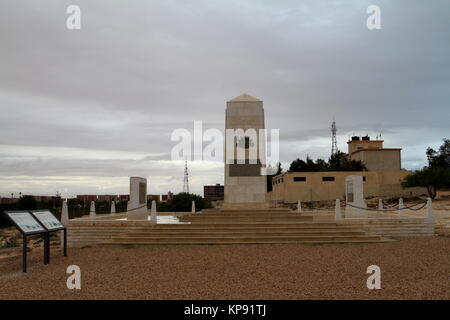 Commonwealth War Cemetery bei El Alamein in Ägypten Stockfoto