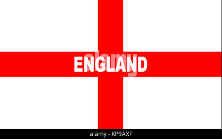 Flagge von England Stockfoto