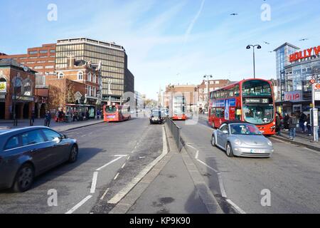 Woodgreen High Street in London, Vereinigtes Königreich Stockfoto