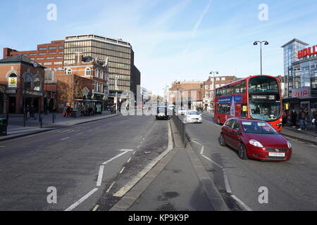 Woodgreen High Street in London, Vereinigtes Königreich Stockfoto