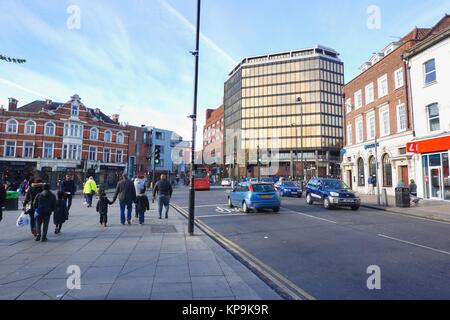 Woodgreen High Street in London, Vereinigtes Königreich Stockfoto