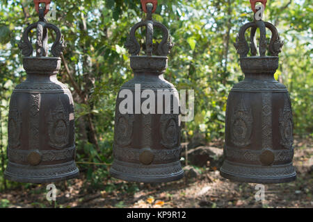 Wat Khao Phanom Sawai in der Nähe der Stadt Surin im Isan in Thailand. Stockfoto