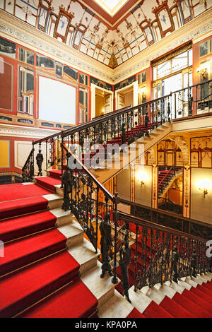 Das Achilleion Palast im Dorf Gastouri Korfu bauen von Kaiserin Elisabeth von Österreich (als 'Sissi' bekannt) und später von Kaiser Wilhelm gekauft Stockfoto