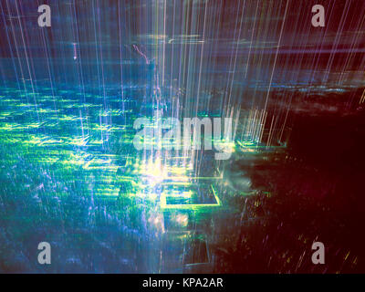 Abstrakt digital erzeugten Bild unscharf backgroumd Stockfoto