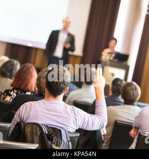 Publikum im Konferenzsaal. Stockfoto