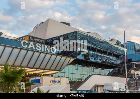 CANNES, Frankreich - 8. September 2015, Casino im Palast der Film in Cannes. Stockfoto