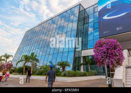 CANNES, Frankreich - 8. September 2015, Casino im Palast der Film in Cannes. Stockfoto