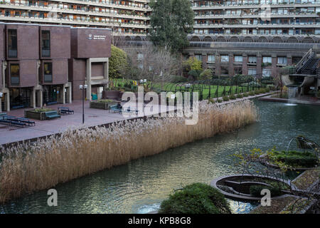 Das Barbican, London, England. Stockfoto