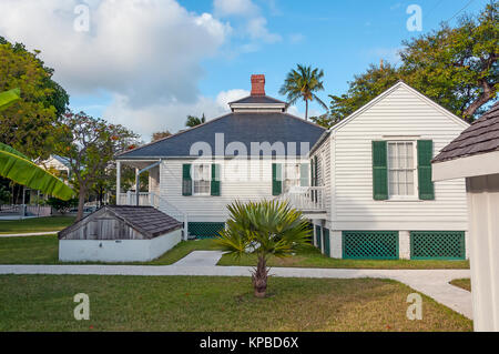 Key West Lighouse des Tierhalters Viertel von außen Museum, Key West, Florida Stockfoto