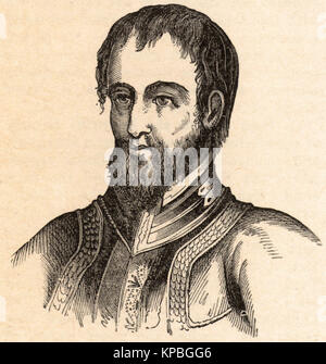 Fernando de Soto - Spanische Entdecker und Eroberer an Xeres () Jerez de los Caballeros, Spanien geboren Stockfoto