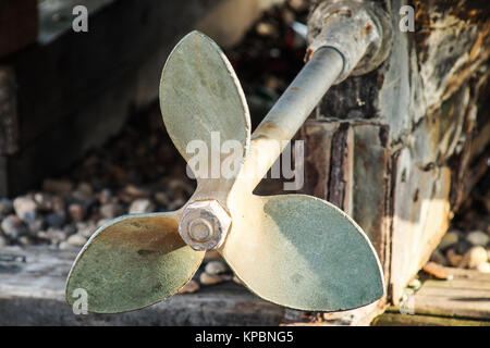 Schiffsschraube Stockfoto