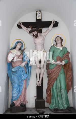 Kapelle, Brixen im Tal, Christus, Kreuz, heiliger, Jesus Stockfoto