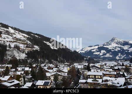 Kirchberg in Tirol Brixental Dorf Stockfoto