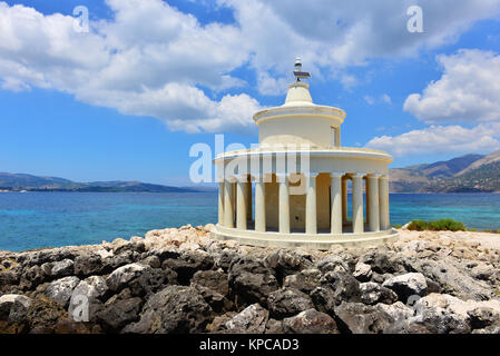 Leuchtturm von St. Theodor in Argostoli. Insel Kefalonia. Griechenland Stockfoto