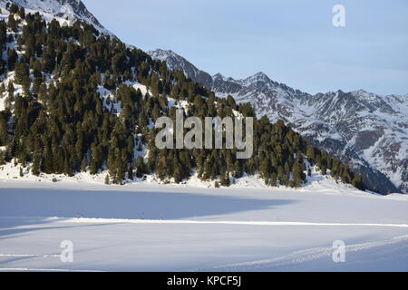 15Langlaufzentrum stallersattel Obersee Stockfoto