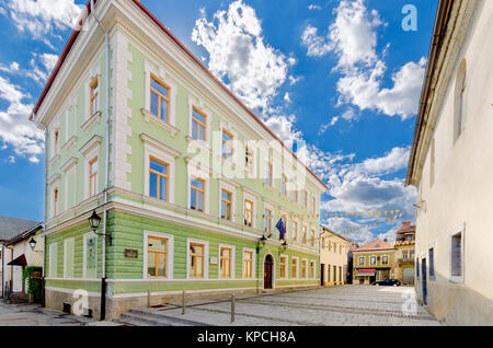 Stadt Crnomelj, Musikschule, Bela Krajina (Weiß Krain) Region, Slowenien, Europa. Stockfoto