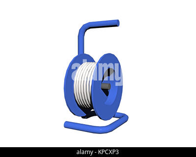 Optionales Kabel drum Stockfoto