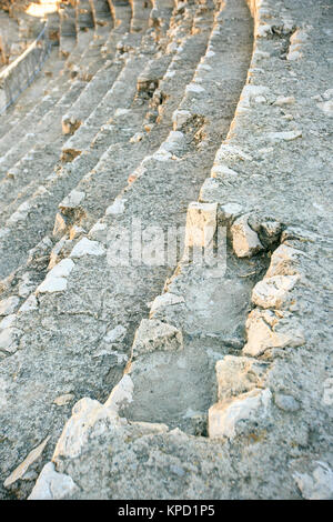 Amphitheater in Tarragona, Spanien gelegen Stockfoto