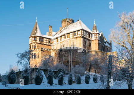 Das Schloss Berlepsch in Witzenhausen in Nordhessen Stockfoto