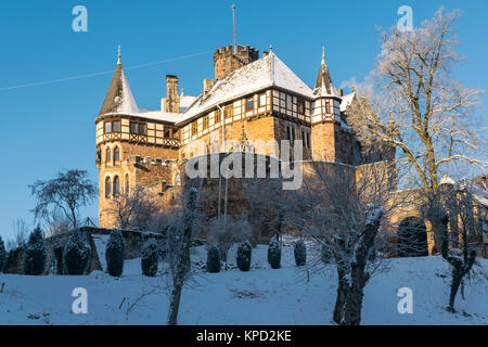 Das Schloss Berlepsch in Witzenhausen in Nordhessen Stockfoto