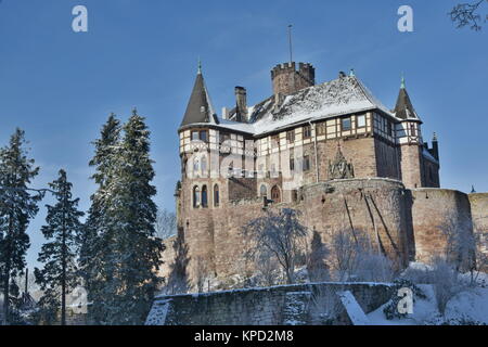 Das Schloss Berlepsch in Witzenhausen in Nordhessen Stockfoto