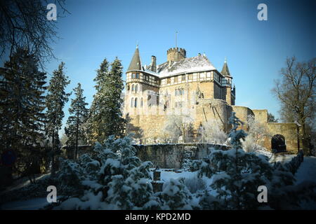 Das Schloss Berlepsch in Witzenhausen in Nordhessen Stockfoto