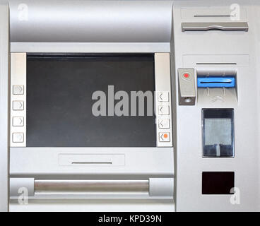 Kontaktlose ATM Stockfoto