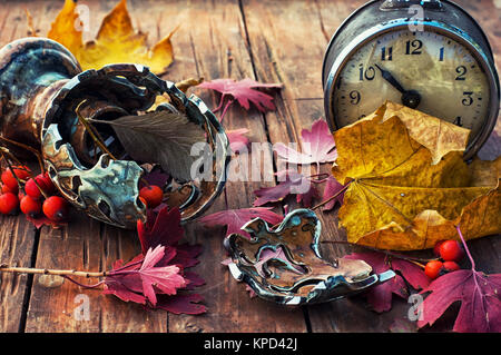 Herbstliche Stillleben. Stockfoto