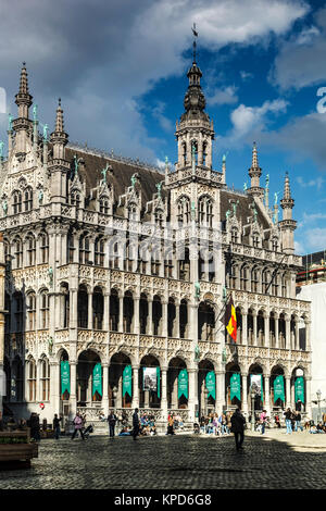 City Museum, alias Maison du Roi (King's House), Grand Place, Brüssel, Belgien Stockfoto