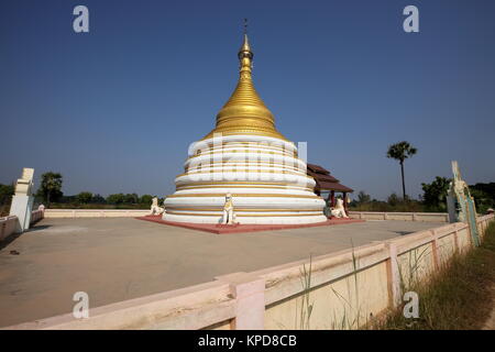 Buddhistische Tempel von Ava in Myanmar Stockfoto