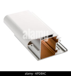 Aluminium Profil Zubehör Stockfoto