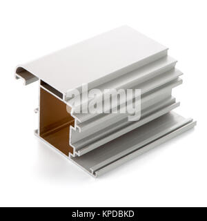 Aluminium Profil Zubehör Stockfoto