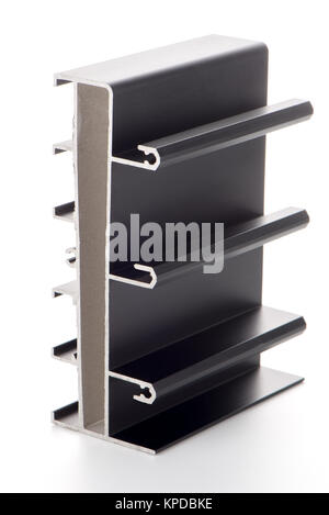 Aluminium Profil Zubehör Stockfoto