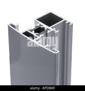 Aluminium Profil Zubehör Stockfoto